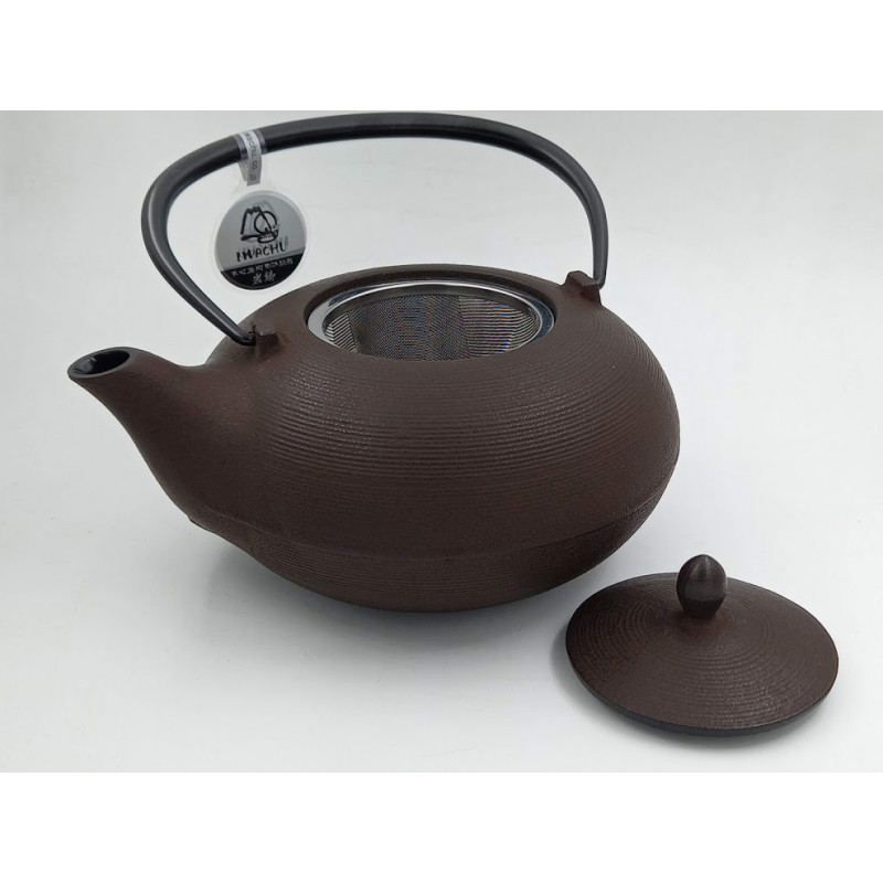 Théière japonaise en fonte Itome 1,2 litre avec filtre