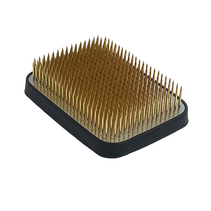 kenzan japonais pour l' Ikebana rectangle 9,7 x 7,2 cm