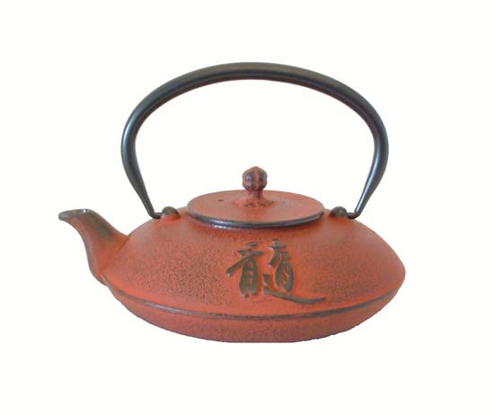 Théière japonaise en fonte Zui 0,65 Litre rouge