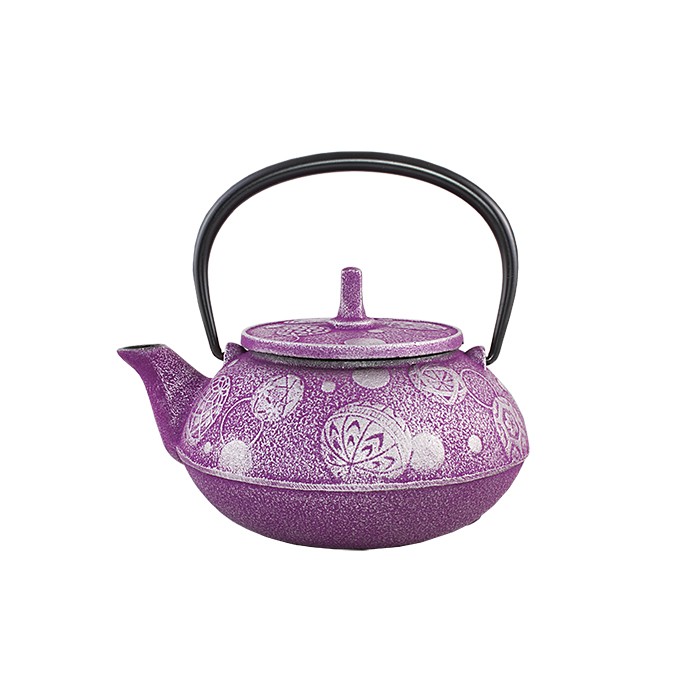 Théière japonaise en fonte 0,65 Litre violet