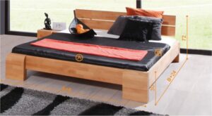 Découvrez les différentes mesures du lit japonais Kobe haut