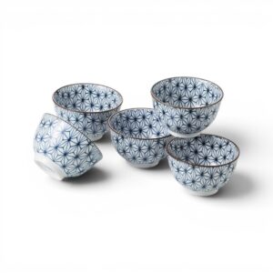 Set de 5 tasses à thé Sachiko