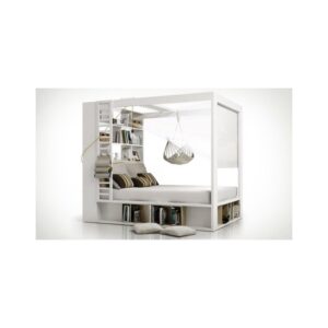 Lit Anata avec bibliothèque