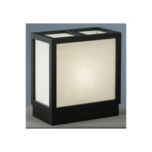 Lampe japonaise sur socle