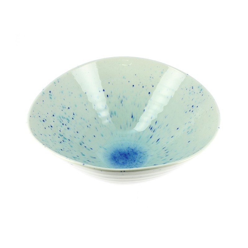 Saladier japonais en céramique de forme ovale