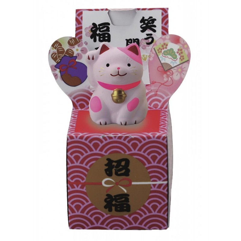 Mini Maneki Neko rose