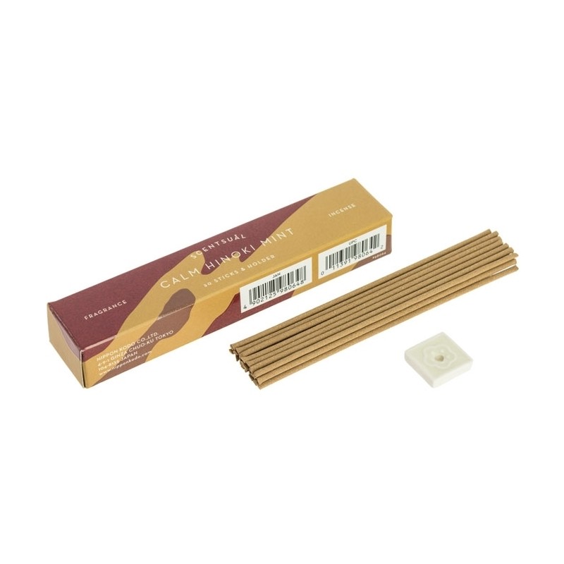 Boîte d’encens japonais Scentsual parfum hinoki
