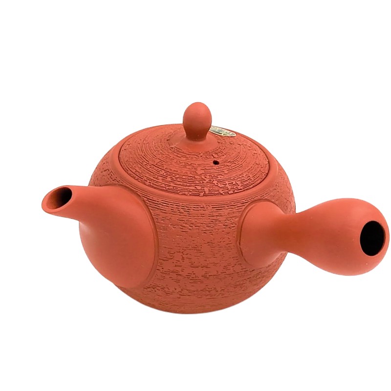 Théière Tokoname en céramique rouge, capacité 0,5 litre
