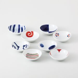 Set de 8 coupelles Somenishiki