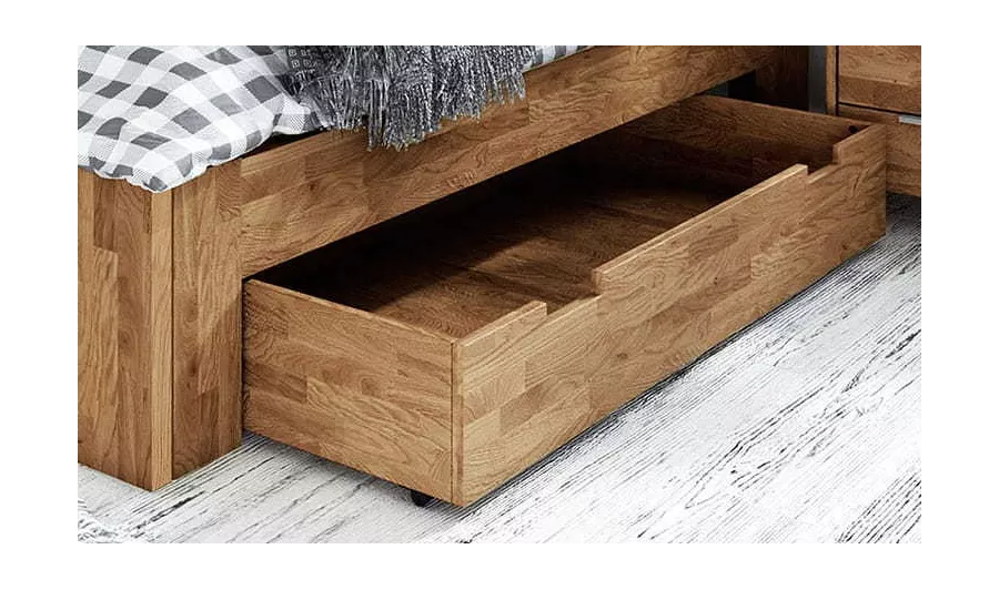 Tiroir pour lit Noda en bois massif