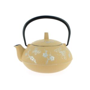 Théière japonaise en fonte Papillons