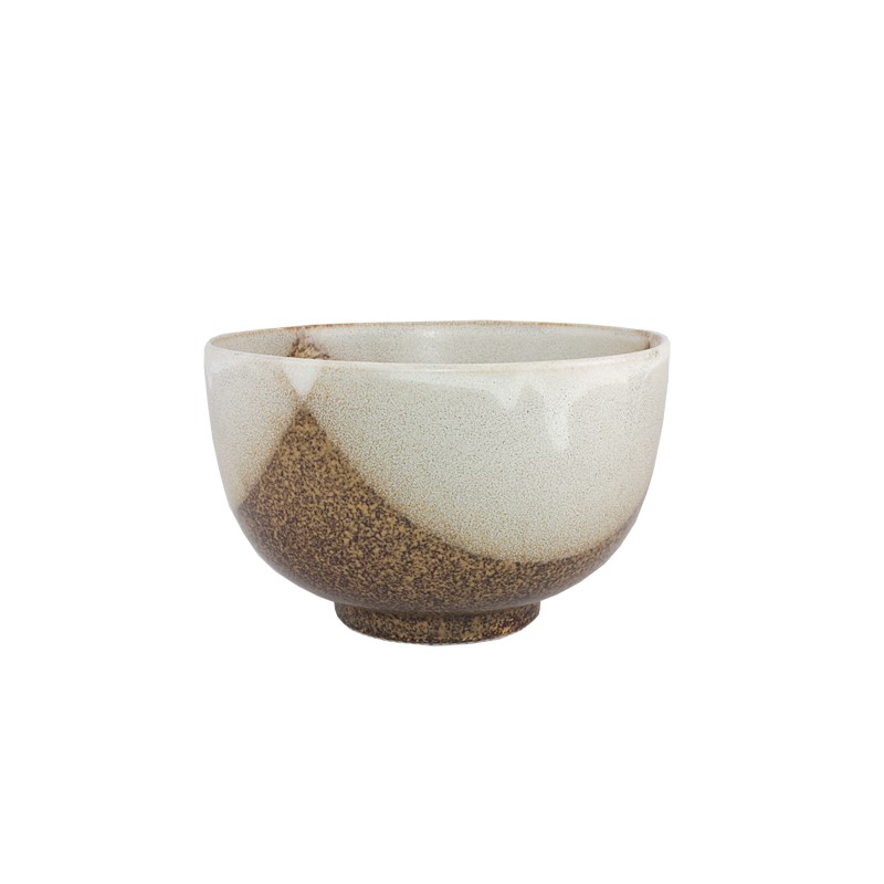 Bol à matcha japonais en céramique, conçu pour la cérémonie du thé