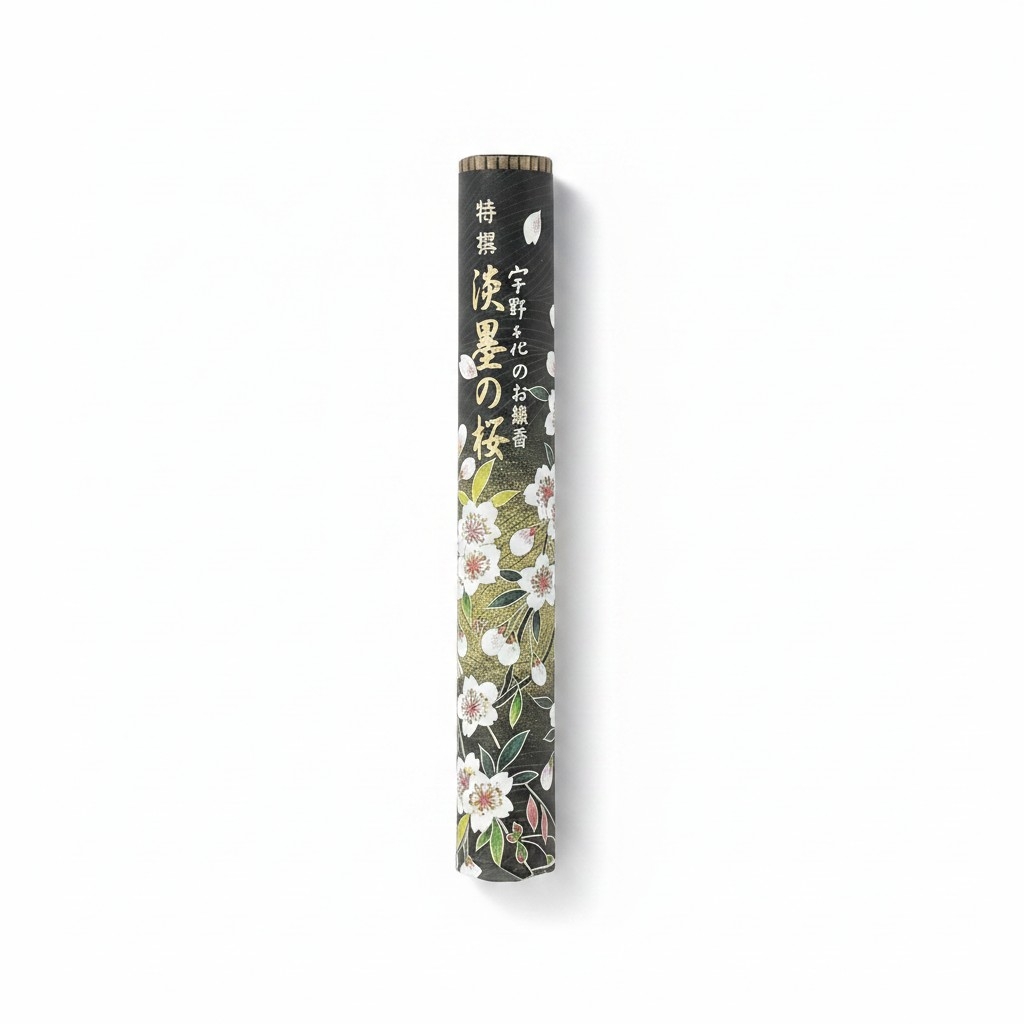 Encens japonais Suzumi senteur Sakura, bâtonnets parfumés dans leur boîte